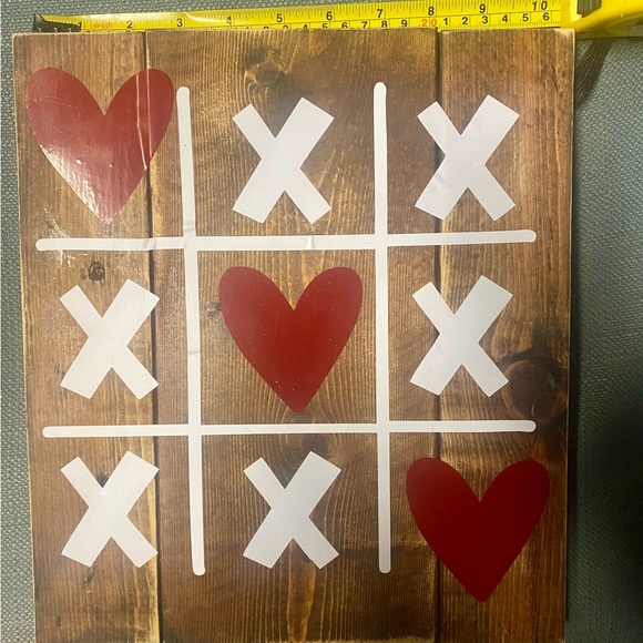 NWT….custom made sign…..X❤️X❤️ sign….. - Picture 3 of 3